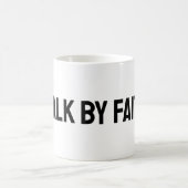 Danke, Jesus | gesegnet | Spaziergang durch den Gl Kaffeetasse (Mittel)