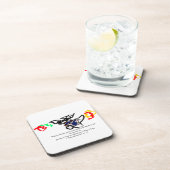 Danke Jesus Getränkeuntersetzer (Rechte Seite)