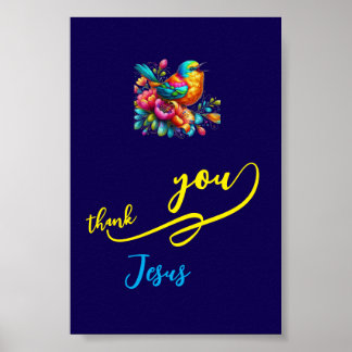 Danke Jesus Poster