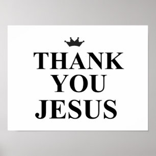 DANKE JESUS POSTER