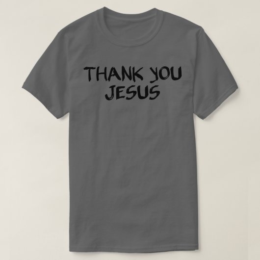 Danke, Jesus T-Shirt (Design vorne)