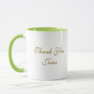 Danke Jesus, Trendy Christliche Glaube Tasse