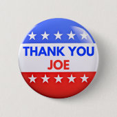Danke Joe Biden Button (Vorderseite)