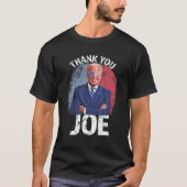 Danke Joe Biden Harris Retro 4th of July presi T-Shirt (Vorderseite)