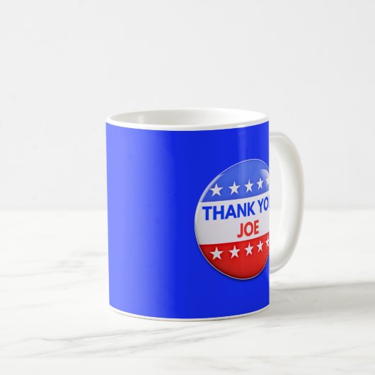 Danke Joe Biden Kaffeetasse (VorderseiteRechts)