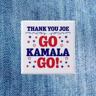 Danke Joe   Go Kamala Go! Button