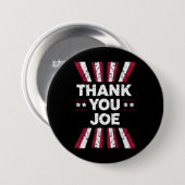 Danke Joe Präsident Biden Button (Vorne & Hinten)