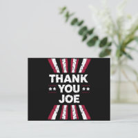Danke Joe Präsident Biden