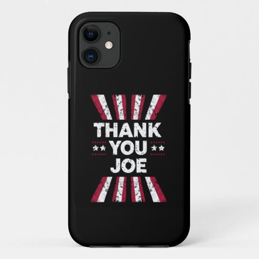 Danke Joe President Biden Case-Mate iPhone Hülle (Rückseite)