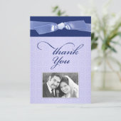 Danke jüdisches Foto-Band-flache Karte (Stehend Vorderseite)