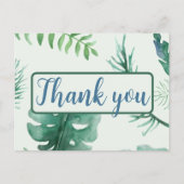 Danke Jungle Safari Postcard Postkarte (Vorderseite)