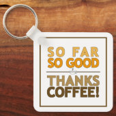Danke Kaffee Schlüsselanhänger (Vorderseite)
