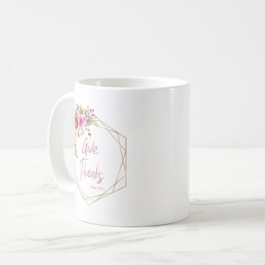 Danke Kaffeetasse (Vorderseite Links)