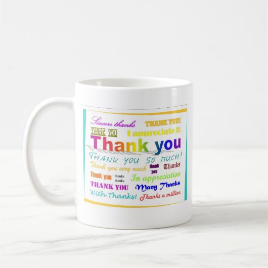 Danke Kaffeetasse (Links)