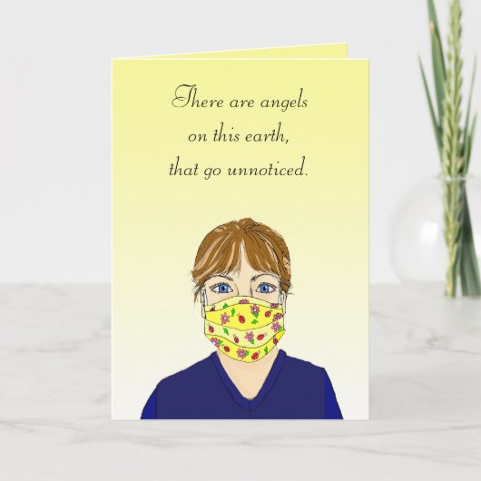 Danke, Karriere, du bist mein Engel Karte (Vorderseite)