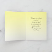 Danke, Karriere, du bist mein Engel Karte (Innenseite)