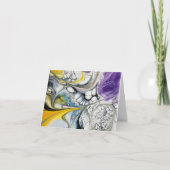 Danke Karte. (Vorderseite)