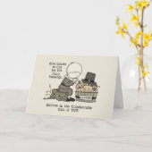 Danke Karte (Gelbe Blume)