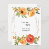 Danke Karte (Vorne/Hinten)