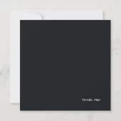 DANKE-KARTE (Rückseite)