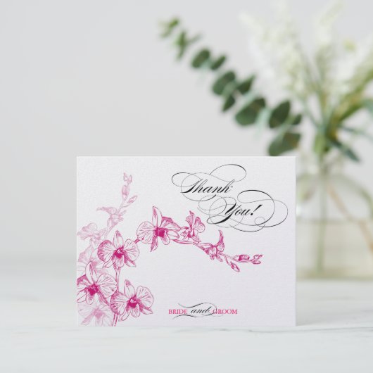 Danke! Karte (Stehend Vorderseite)