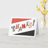 DANKE! KARTE (Gelbe Blume)