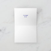 Danke Karte / Dankbarkeit für Sie (Innenseite)