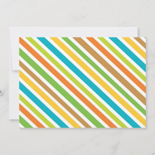 Danke Karte Dinosaurier (Rückseite)