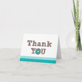 Danke-Karte Donut Dankeskarte