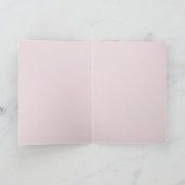 Danke Karte, Foxglove und Bee (Innenseite)