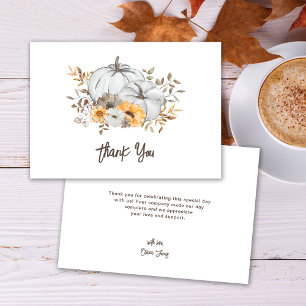 Danke-Karte für Baby Shower 'Fall in Love' Einladung