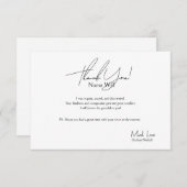 Danke Karte für eine Krankenschwester (Vorne/Hinten)