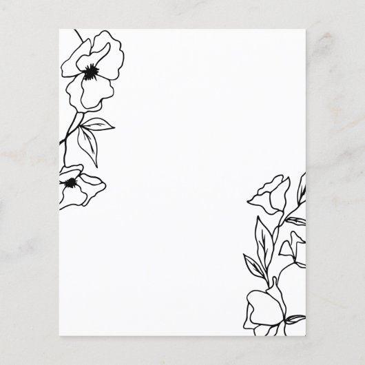 Danke Karte im Gedächtnis des Beileids mit Blume. (Hinten)