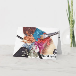 Danke Karte - Makeup Artist