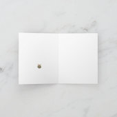 Danke Karte mit Eule (Innenseite)