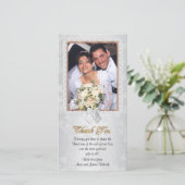 Danke Karte mit Foto (Stehend Vorderseite)