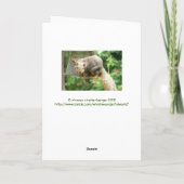 Danke Karte, "Wow, du hast mich wirklich überrasch (Rückseite)