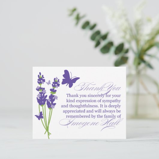 Danke Karten (Stehend Vorderseite)