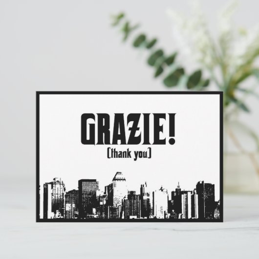 Danke Karten (Stehend Vorderseite)