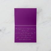 Danke Karten für jede mögliche Gelegenheit Bling (Innenseite)