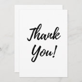 Danke Karten - löschen Sie nach innen (Vorne/Hinten)