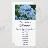 Danke! Karten unterschieden Sie! Danke (Vorne/Hinten)