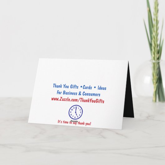 Danke, Karten zu trainieren (Rückseite)