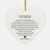 Danke, Keepake | Personalisiert Vielen Dank Keramik Ornament (Vorne)