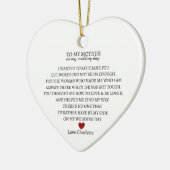 Danke, Keepake | Personalisiert Vielen Dank Keramik Ornament (Links)