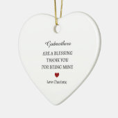 Danke, Keepake | Personalisiert Vielen Dank Keramik Ornament (Links)