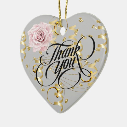 Danke Keramik Ornament (Links)