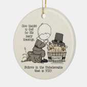 Danke Keramik Ornament (Links)