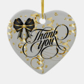 Danke Keramik-Ornament Keramik Ornament (Vorne)