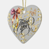 Danke Keramik-Ornament Keramik Ornament (Links)